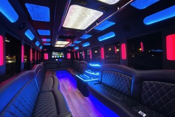 Nampa Limousine Bus Interior