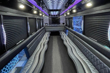 Nampa Party Bus Interior