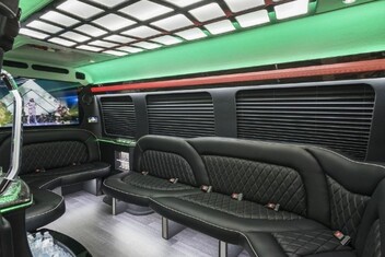 Nampa Sprinter Party Bus Interior