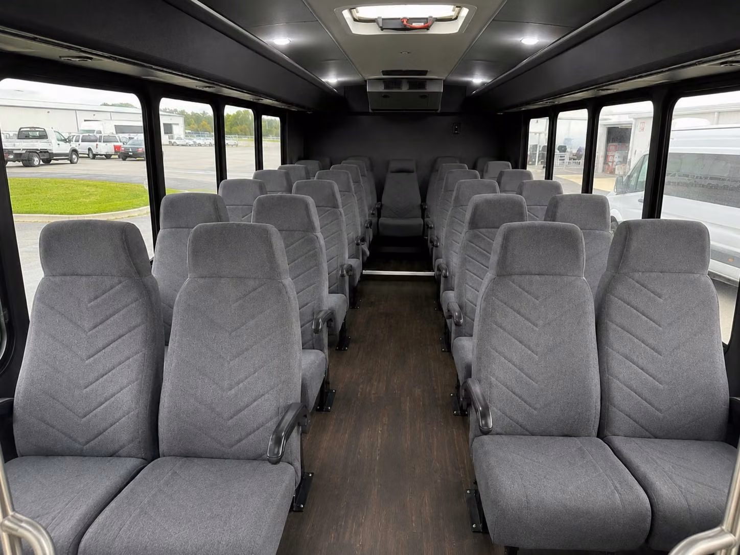 18 passenger minibus inside