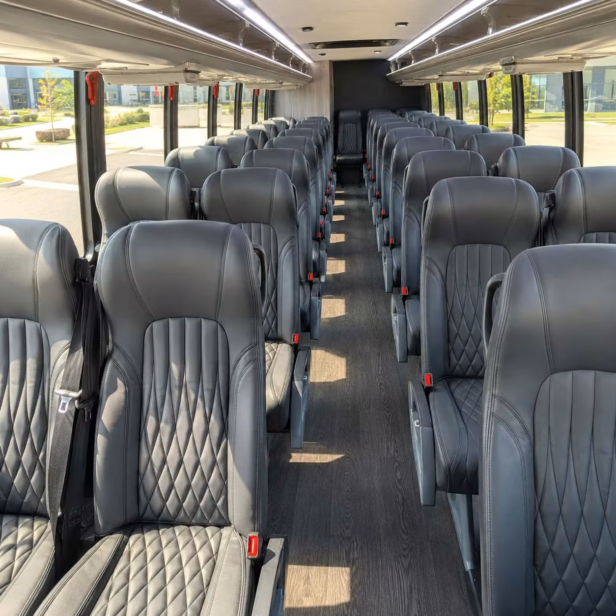 30 passenger minibus inside