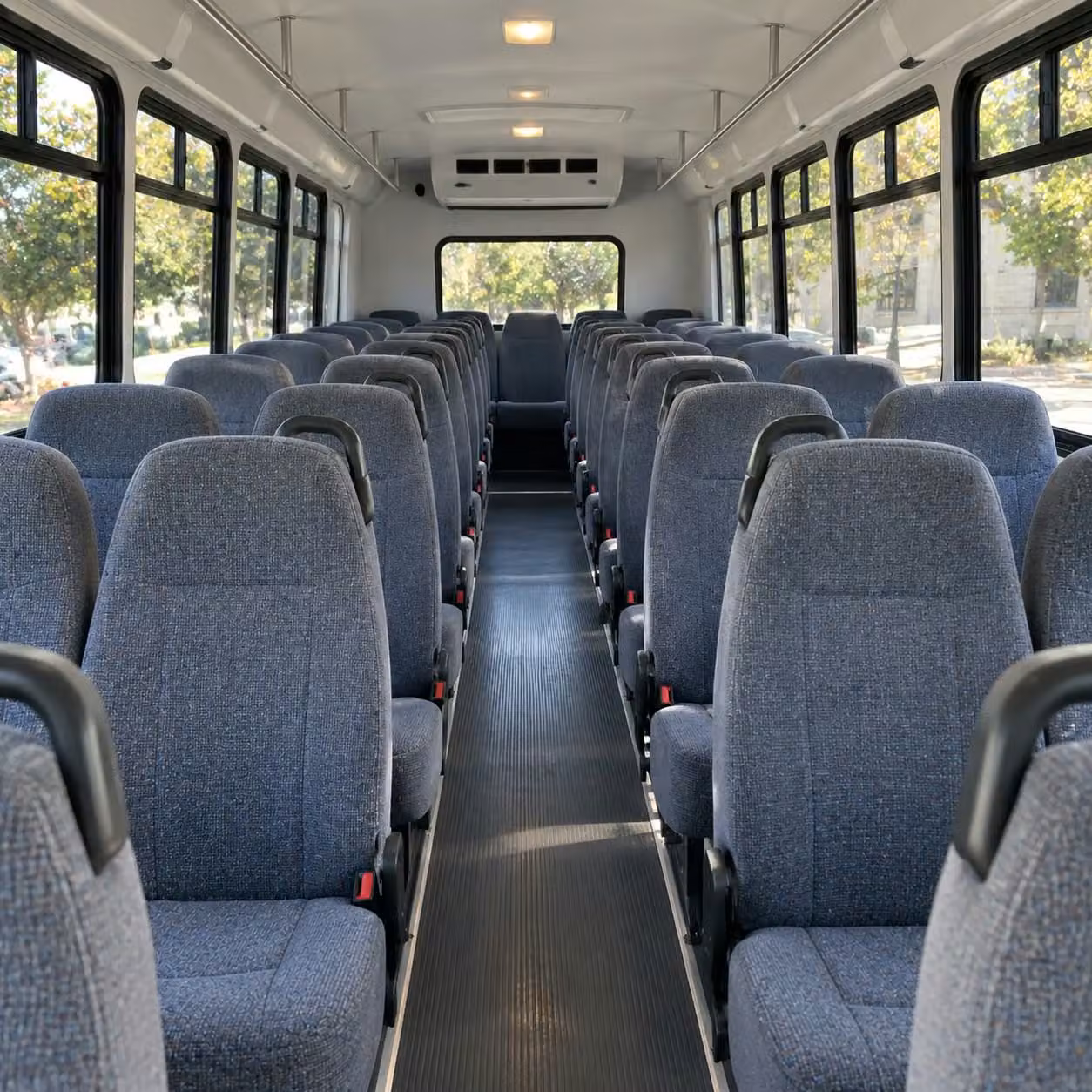 30 passenger minibus interior
